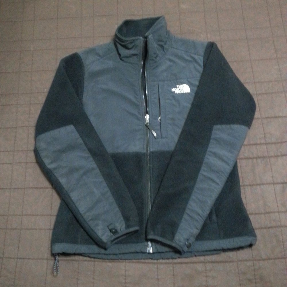 The North Face Jacket Fleece Polartek Women's Medium Black/ Gray /Charcoal - Picture 1 of 16